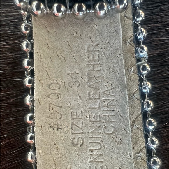 Gorgeous Wildfire belt. Size 34. Black. Bling. Unique - Picture 7 of 11